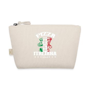 I love pizza - Organic Pouch - nature - Front