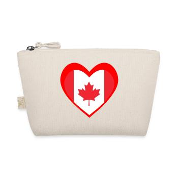 Red Maple Heart – True Canadian Pride - Trousse biologique - nature - Devant