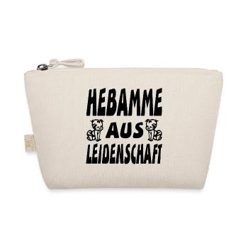 Hebamme - Bio-Täschchen - Natur - Vorne
