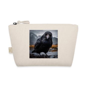 Corbeau sombre en zone humide - Trousse biologique - nature - Devant