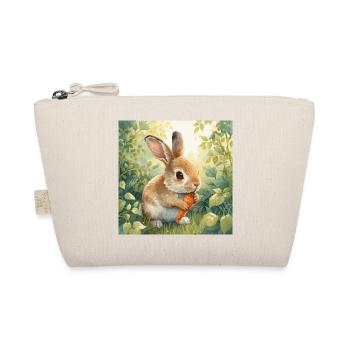 Petit lapin mignon - Trousse biologique - nature - Devant