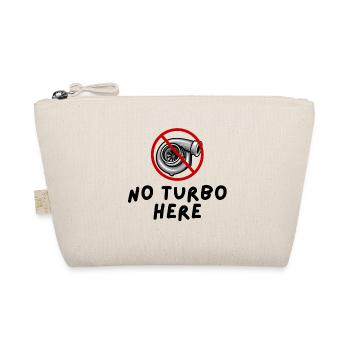 JDM sticker - no turbo here - Trousse biologique - nature - Devant