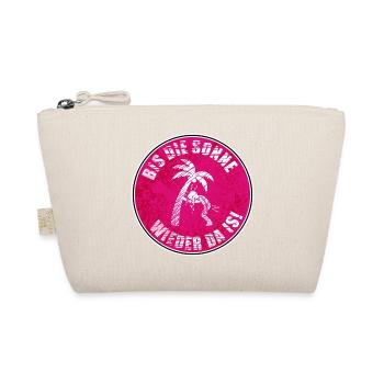 Until the sun is back! - Organic Pouch - nature - Front