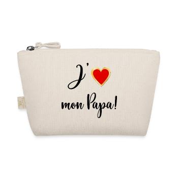 Amour Bébé Papa - Trousse biologique - nature - Devant