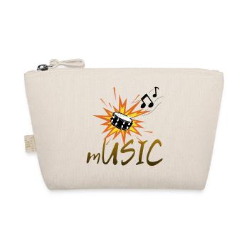 Music is Life - Organic Pouch - nature - Front