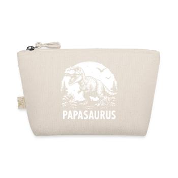 Papasaurus Papa Fort Cadeau T-Rex Papa Cool - Trousse biologique - nature - Devant