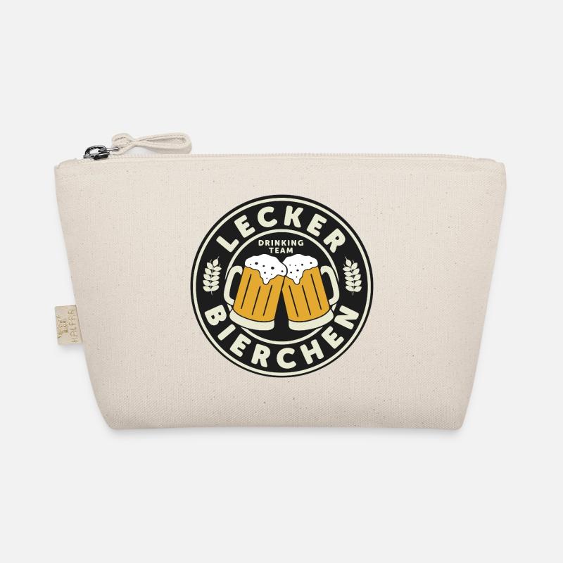 Lecker Bierchen trinken shirt JGA Organic Pouch