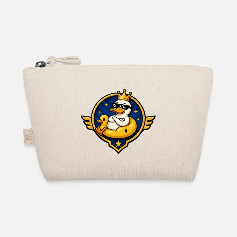 King Duck with Sunglasses Organic Pouch