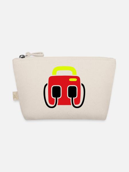 Defibrillator AED First Aid - Organic Pouch - nature - Front