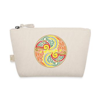 Mandala du Nœud Serpent Circulaire - Trousse biologique - nature - Devant