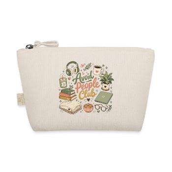 Humour introverti : Calme au lieu d’être humain - Trousse biologique - nature - Devant