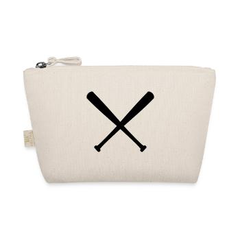 Bats de baseball croisés - Trousse biologique - nature - Devant