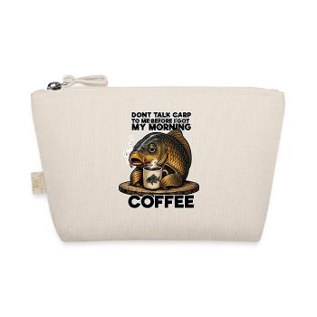 Humour matinal de la pêche à la carpe au café - Trousse biologique - nature - Devant