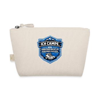 I'm going camping - Organic Pouch - nature - Front