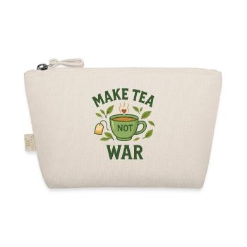 Make Tea Not War – It's Tea - Time - Bio-Täschchen - Natur - Vorne