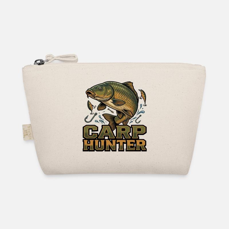 Karp Hunter – detailed fish hunting graphics Organic Pouch