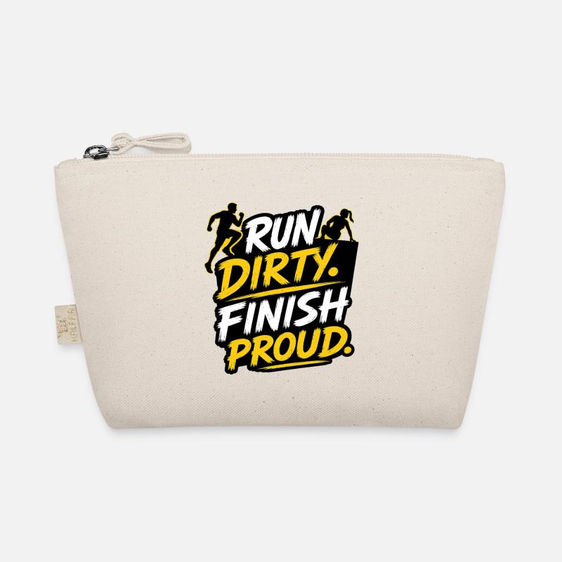 Run Dirty Finish Proud OCR Runner Design Bio-Täschchen