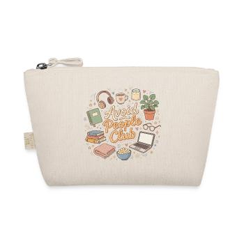 Humour introverti : Calme au lieu d’être humain - Trousse biologique - nature - Devant