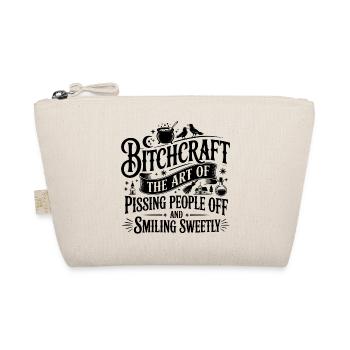 Bitchcraft Design: The Art of Pissing People Off - Organic Pouch - nature - Front
