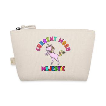 Current Mood Majestic – Einhorn für Girls - Bio-Täschchen - Natur - Vorne