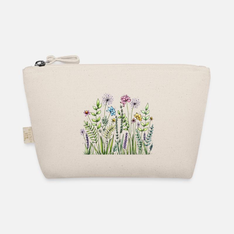 Croquis de prairie à fleurs sauvages Trousse biologique