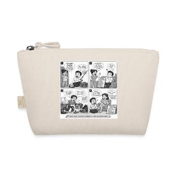 Fishing Therapy: A Comic Dilemma - Organic Pouch - nature - Front