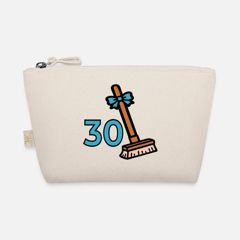 Broom 30th Birthday Organic Pouch