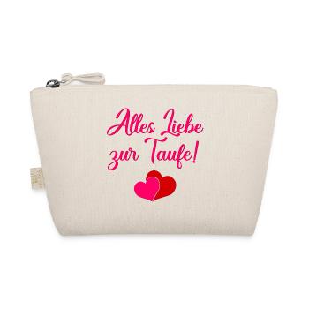 Paroles de baptême Bébé du baptême - Trousse biologique - nature - Devant