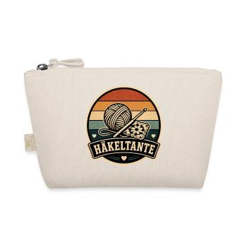 Häkeltante Retro - Bio-Täschchen - Natur - Vorne