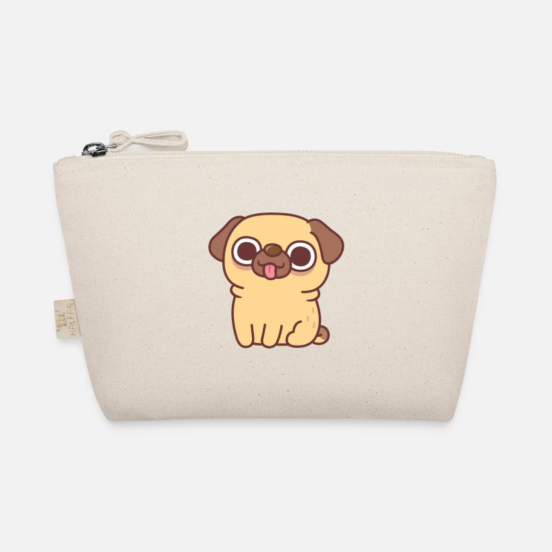 Carlin Faon assis mignon Trousse biologique