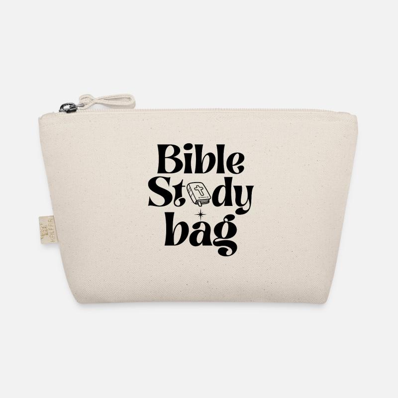 Bible Study bag Bibelstunde Tasche Gott Glaube  Bio-Täschchen