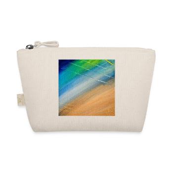 Color flow and gold lines - Organic Pouch - nature - Front