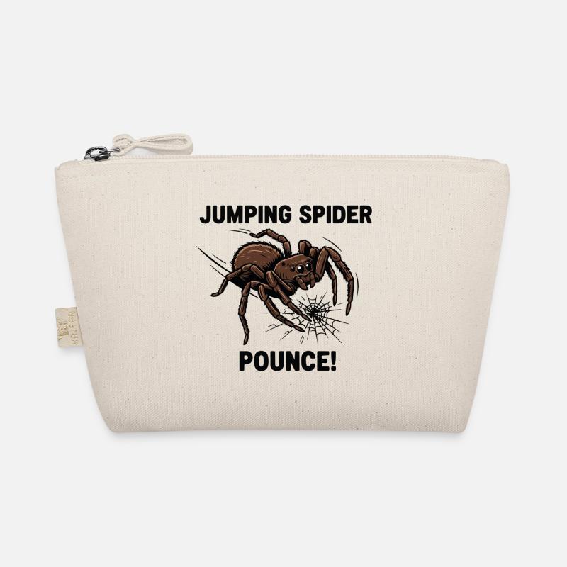 Araignée Sauteuse Pounce Jumping Spider Organic Pouch