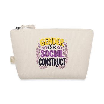Gender is a Social Construct - Organic Pouch - nature - Front