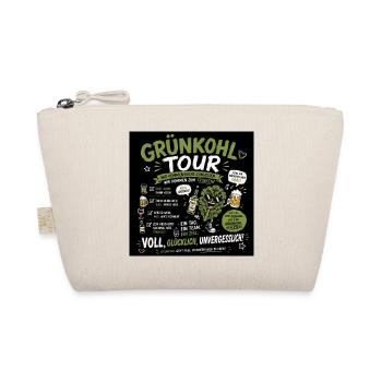 Grünkohl Tour Motiv - Bio-Täschchen - Natur - Vorne