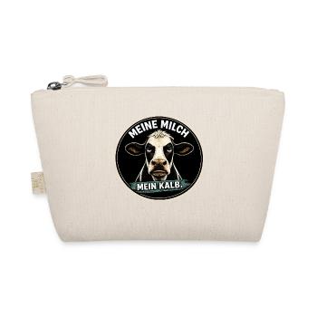 Meine Milch Mein Kalb - Bio-Täschchen - Natur - Vorne