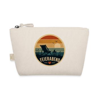 Feierabend Retro - Bio-Täschchen - Natur - Vorne