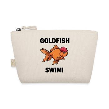 Poisson Rouge Oranda Swim Goldfish Zen - Organic Pouch - nature - Front