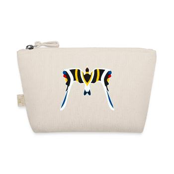 Manta Neon Black Yellow - Organic Pouch - nature - Front