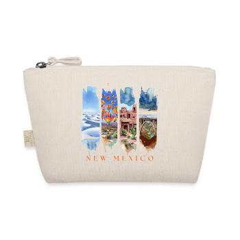 New Mexico Travel – Land of Enchantment Desert - Organic Pouch - nature - Front