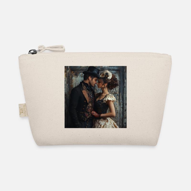 Victorian Mask Romanticism Organic Pouch