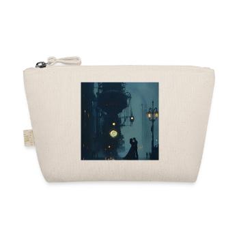 Steamboat romance in the fog - Organic Pouch - nature - Front