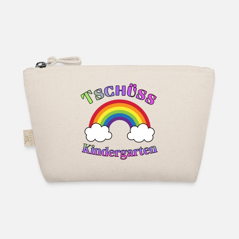 Tschüss Kindergarten - Abschied Motiv Bio-Täschchen