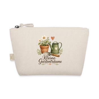 Kleine Gartenträume - Bio-Täschchen - Natur - Vorne