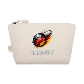 Germany Flame Kick Football - Organic Pouch - nature - Front