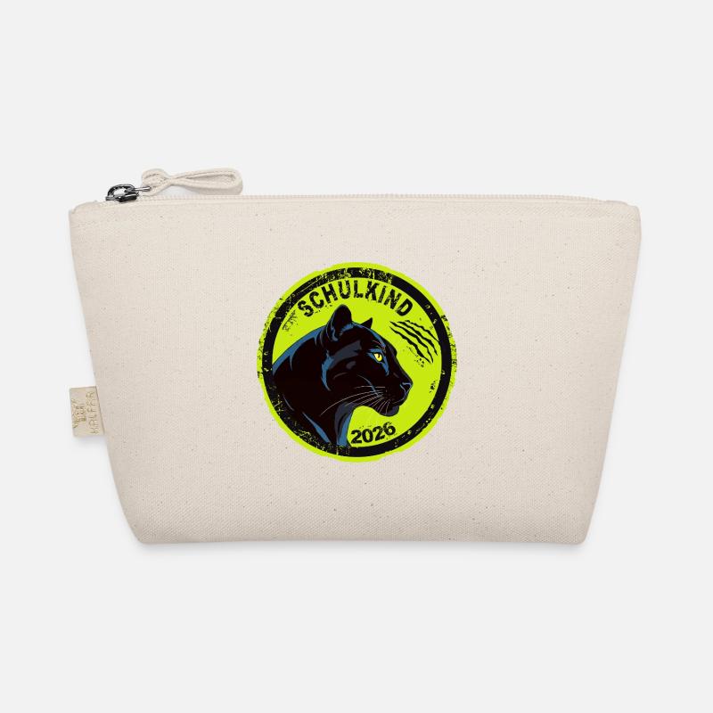 Schwarzer Panther Schulkind 2026 Einschulung Cool Trousse biologique