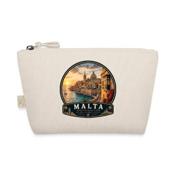 Malta Valletta Colonial Holidays Mediterranean - Organic Pouch - nature - Front