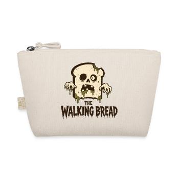 The Walking Bread Zombie Bread Motif - Organic Pouch - nature - Front