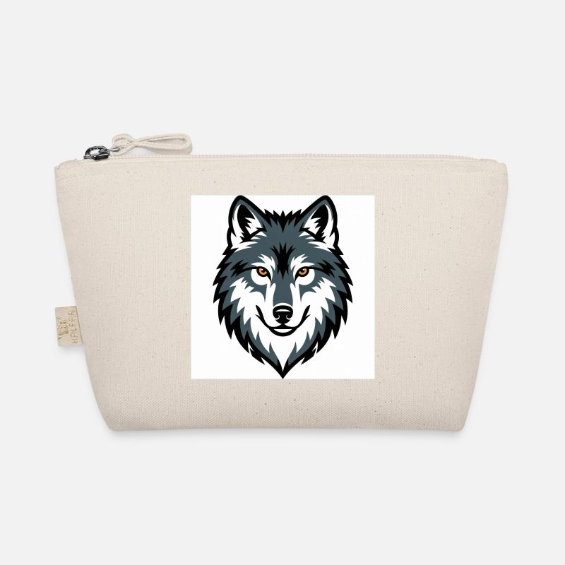 Emblème graphique du loup Trousse biologique