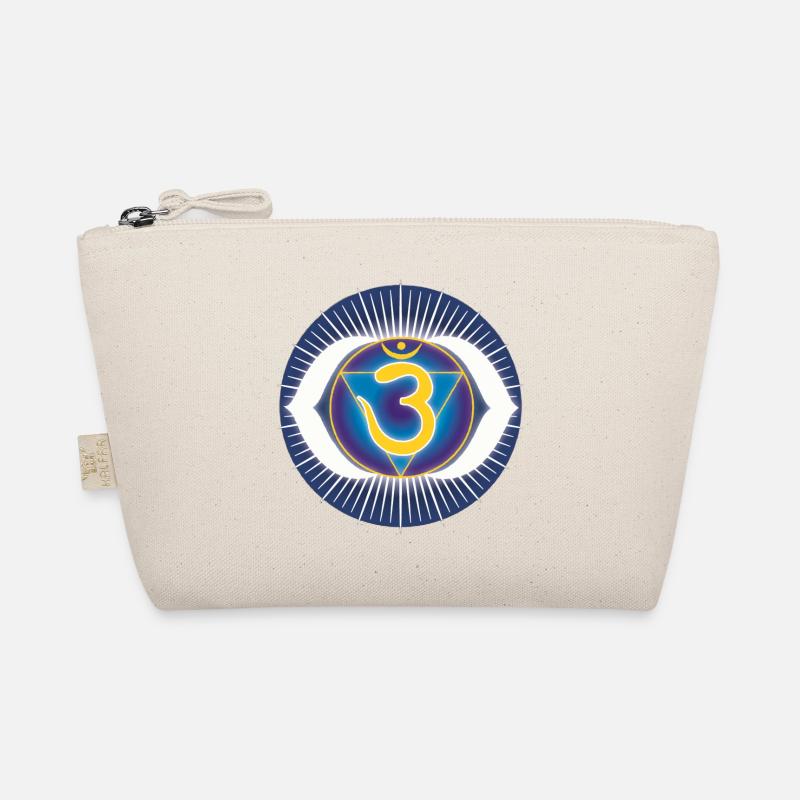 Ajna brow chakra Organic Pouch